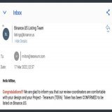 This will never get old.   Happy almost 1 year @binance anniversary  #TERA2 #Terareum #btc #eth #sol #Polygon #doge #shiba #saitama #SaitaChain #SaitaRealty #xrp #lunc #luna #crypto #Bitcoin #nfts #coinbase #voltinu #floki #klee #wagmi #solana #shiba