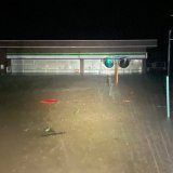 宮崎県日向市東郷町山陰のコンビニエンスストアが床上浸水 #床上浸水 #台風14号 #宮崎県被害
