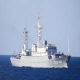 В Минобороны РФ утверждают, что корабль ЧФ РФ &laquo;Приазовье&raquo; был атакован морскими беспилотниками