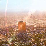 سيصبح أحد أكبر المعالم على مستوى العالم وذلك بارتفاع يصل إلى 400 متر وعرض 400 متر، وطول 400 متر ويسهم الشكل الهندسي المميز للمكعب في توفير المساحة اللازمة لاستيعاب تفاصيل المشروع والتقنيات الخاصة به  #مشروع_المربع_الجديد  #المكعب
