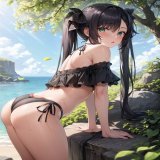More images on Pixiv:   #StableDiffusion #AIart #AIイラスト #Genshinlmpact #原神 #Mona #モナ