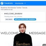 No.1 Worldwide trend   BAMBAM IN WEVERSE #WELCOME_BAMBAM #BamBam @BamBam1A