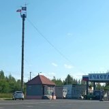 Флаг &laquo;Вагнера&raquo; на российско-белорусской границе  Снимок сделан на погранпункте &laquo;Звенчатка-Понятовка&raquo;.  &laquo;Вагнер в своих лагерях. Если Беларуси потребуется мы задействуем ЧВК "Вагнер" для обороны мгновенно&raquo;, - заявил