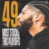 49 steals and blocks &mdash; 14 more than the next-closest player