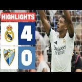 REAL MADRID 4 - 0 MÁLAGA CF | RESUMEN LALIGA EA SPORTS