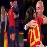 In Spain, acting minister for sports and culture Miquel Iceta told public broadcaster RNE "It is unacceptable to kiss a player on the lips to congratulate her."  #spain #WWC2023