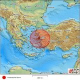 #Earthquake (#deprem) possibly felt 20 sec ago in #Turkey. Felt it? Tell us via:     Automatic crowdsourced detection, not seismically verified yet. More info soon!