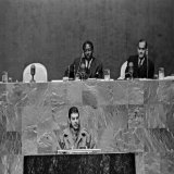 11 декабря 1967 - выступление Че Гевары на XIX Генассамблее ООН  - что, мы расстреливаем? да, расстреливаем и будем расстреливать дальше ----- никого не напоминает?  создатель одной из самых нищих и несчастных стран мира, погиб в 1967 в попытках созд