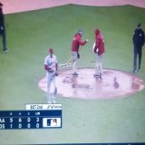 Just when Ohtani is pitching, just when Angels are rolling, ...it rains. Boston weather with the assist to the Red Sox.