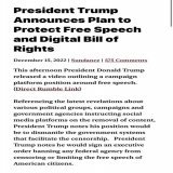 2 MONTHS after President Donald Trump announced his plans for a &ldquo;Digital Bill of Rights&rdquo; #RipOffRon has STOLEN the idea from President Trump.  He steals 99% of his policies from Trump &amp; thinks we are too stupid to notice.  Ron DeSanti