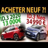 FAUT-IL ACHETER NEUF ?! ID.3 à 13 000 € ou ID.3 Neo à 34 990 € ? \u2b50