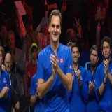 The one, the only @rogerfederer.   #LaverCup