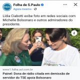 Uma r&aacute;dio Bolsonarista beneficiando o Lula? Poxa, as FakeNews bolsonaristas j&aacute; foram melhores   JAIR EM DESESPERO