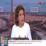 @AnneNivat, grand reporter de retour de #Russie  "Les Russes vivent absolument normalement, comme si de rien n'&eacute;tait. Je n'ai vu aucune diff&eacute;rence avec mes pr&eacute;c&eacute;dents voyages. C'est quelque chose qui m'a beaucoup marqu&eac