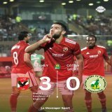 Al Ahly clinched their first victory in Group A of the CAF Champions League after seeing off Cameroon&rsquo;s Cotonsports while Defending champions Wydad Athletic Club moved top of Group A of the CAF Champions League after edging out AS Vita Club.