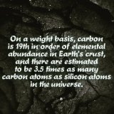 Carbon Fact   #carbonfact #19thinorder #19th #earthcrust #elemental #abundance #estimated #asmanyas #carbonatoms #siliconatoms #universe #universalboss #brekingbadfans #breakingbad #prayforautralia #sundaymotivation #happybirthdaydeepikapadukone #ind