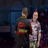 ???????????????????????????????????? ???????????????????? ????????????????????????????????????!   Kim Huybrechts recovers from a set down to defeat Peter Wright 4-1 in the Third Round and END Snakebite&rsquo;s world title defence!   #WorldDartsChampi