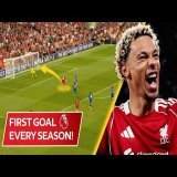 LE premier but de CHAQUE saison de Premier League !