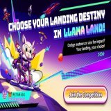Dodge meteors or aim for impact?   In LLAMA LAND's new "Landing" competition, the choice is yours! Experience the adrenaline of avoiding meteors or going for high-impact landings.   Play safe or embrace risks?  Join now to become the ultimate landing