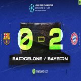 BUTTTTTT DU CHOUPO MOTING LE BREAK EST FAIT ET LE CAMP NOU EST SILENCIEUX !!!!  #UCL | #BarcaBayern