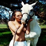 angelina jolie by david lachapelle, 2001