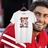 Jimmy Garoppolo #73 . . #camiseta #camisetas #camisetasmasculinas #camisetasfemininas #moda #roupas #streetwear #jimmygaroppolo #sanfrancisco49ers #sf49brasil #nflbrasil #nflbr #futebolameriano #nfldazueira
