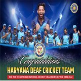 6th T20 National Cricket Championship for Deaf From 14 to 20 November 2022 in Agra, UP.  Haryana winner   #NewProfilePic #newpaper #MLA #CMAawards #CM #PMNarendraModi #BICC #Haryana #Karnal #haryanaday