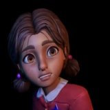#HelpWanted2  Cassie&rsquo;s new model looks cute but its upsetting that her hair is straight despite her cutouts in RUIN showing she has black textured hair and baby hairs I hope SteelWool can fix her model in an update seeing how shes the first con