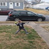 Lefty who bleeds purple and black just like his old man...#prouddad #RavensFlock #lamarjackson #QB1 #dadgoals #BestFriend
