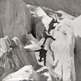 Mountaineers Grindelwald Glacier, Switzerland 1863-1864 Adolphe Braun