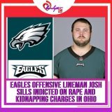 Eagles rookie offensive lineman Josh Sills was indicted on rape and kidnapping charges in his native Ohio this week.  Thoughts???  #Eagles #JoshSills #Lovelytitv
