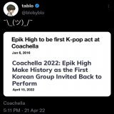 &ldquo;Karma come and get some&rdquo;   BLACKPINK COACHELLA HEADLINER  #BLACKPINKXCoachella