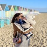 Beach walk with my boy