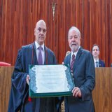 Diplomado pela 3&ordf; vez como presidente eleito pelo povo brasileiro. Muito obrigado.  : @ricardostuckert