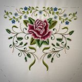 Latest work...embroidery for a traditional dress.   #silkembroidery #handembroidery #embroidery #traditionaldress #nidwalden #switzerland #Switzerland