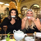 Photo by Holly Luyah in The Plaza Hotel with @nicole_scharer.