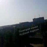 Now in occupied Nova Kakhovka. The question is not the bridge anymore. UA is destroying orcs and vehicles before they even reach the bridge  #visaban #crimea #lviv #HIMARS #kherson #херсонской #Крыму #Крим #ATACMS #Донецке #партизанів #ucrania #Азовс