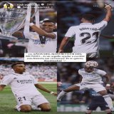 Rodrygo on IG: &ldquo;121 years of the biggest club in the world. It&rsquo;s an honor to help write this victorious story. I love you, Real Madrid.&rdquo;