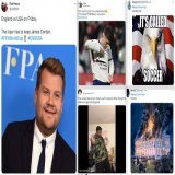 'Loser keeps James Corden': England taunts America ahead of clash tonight