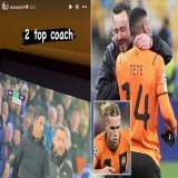 Arsenal target Mykhailo Mudryk brands Mikel Arteta a 'top coach' while watching the Gunners play Brighton on TV