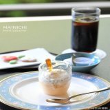 #渡辺明 名人に #藤井聡太 王将が挑戦する第81期 #名人戦 七番勝負第1局。1日目の対局が行われています。午後のおやつで、渡辺名人は「東京雲海プリンとアイスコーヒー」（左）。藤井王将は「チーズケーキのフルーツ添えとアイスティー」を注文しました。  1日目午後の写真特集