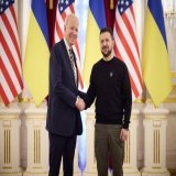 "Joseph Biden, welcome to Kyiv! Your visit is an extremely important sign of support for all Ukrainians. " - Zelensky