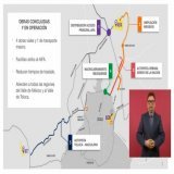 &ldquo;Datos del distribuidor vial @aifaaero  , es el segundo m&aacute;s grande del pa&iacute;s. Tendr&iacute;a una longitud de 8 kil&oacute;metros, esto nos permite tener entrada y salida hacia Zumpango, Quer&eacute;taro y #CDMX&rdquo;: gobernador d