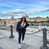 Photo by mariahnadim - ماريا ناديم on December 04, 2023. May be an image of 1 person, Piazza di Spagna, The Trevi Fountain, Piazza Venezia and text.