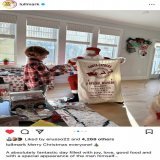 Swayman as Santa at the Ullmarks??? I love this bromance