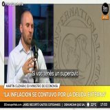 Martín Guzmán explica la diferencia entre deuda pública y deuda externa. Su punto clave para el debate económico: la deuda externa de Argentina está aumentando.