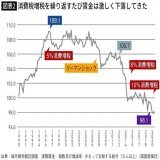 こんなハッキリした結果出てるのに更に搾取するインボイスをゴリ推しする政府とか、「もっと消費税率上げろ」と言う経団連とか、「消費税減税(の公約)は間違いだった」とほざく野党第一党とか、なんでこの国アホばっかりなん？(&acute;・&omega;・`) #インボイス増税反対  #インボイスより消費税廃止 #消費税廃止