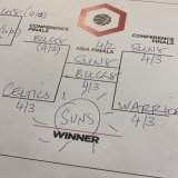 A VOS BRACKETS  #NBAPlayoffs @nbaextra