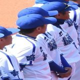 ヤスくん、番長の隣に居たのね 初代推しが...現在の推しを見事に隠してる #baystars  #三浦大輔  #山﨑康晃