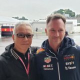 A photo was taken with Christian after three years. #F1 #grandprix #suzuka #japanesegp #motorsport #racingboy #racing #paddock #life #redbullracing #team #日本グランプリ